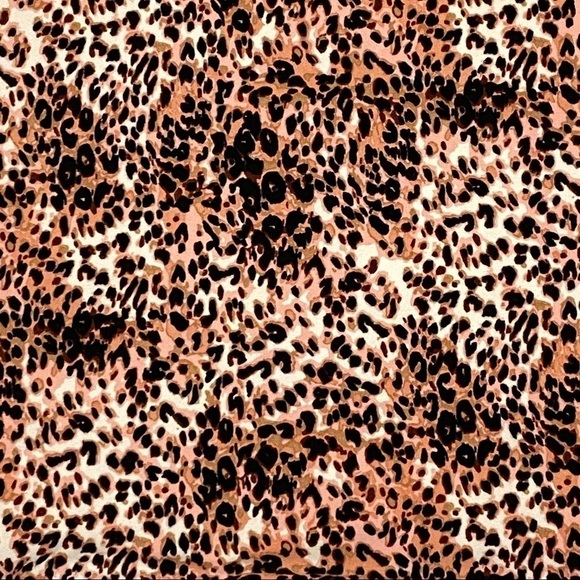 LuLaRoe Tiger Print Dress Womens XS Hi-Low Knee Length - Picture 4 of 12